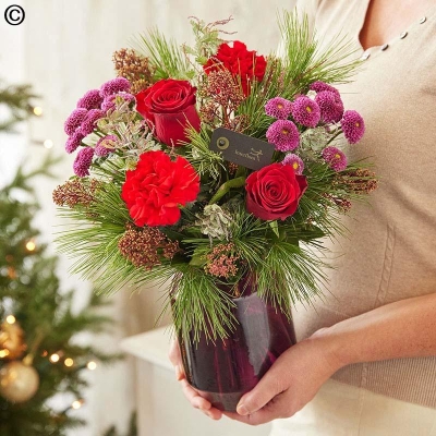 Christmas Vase Arrangement