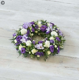 Scented Blue Wreath